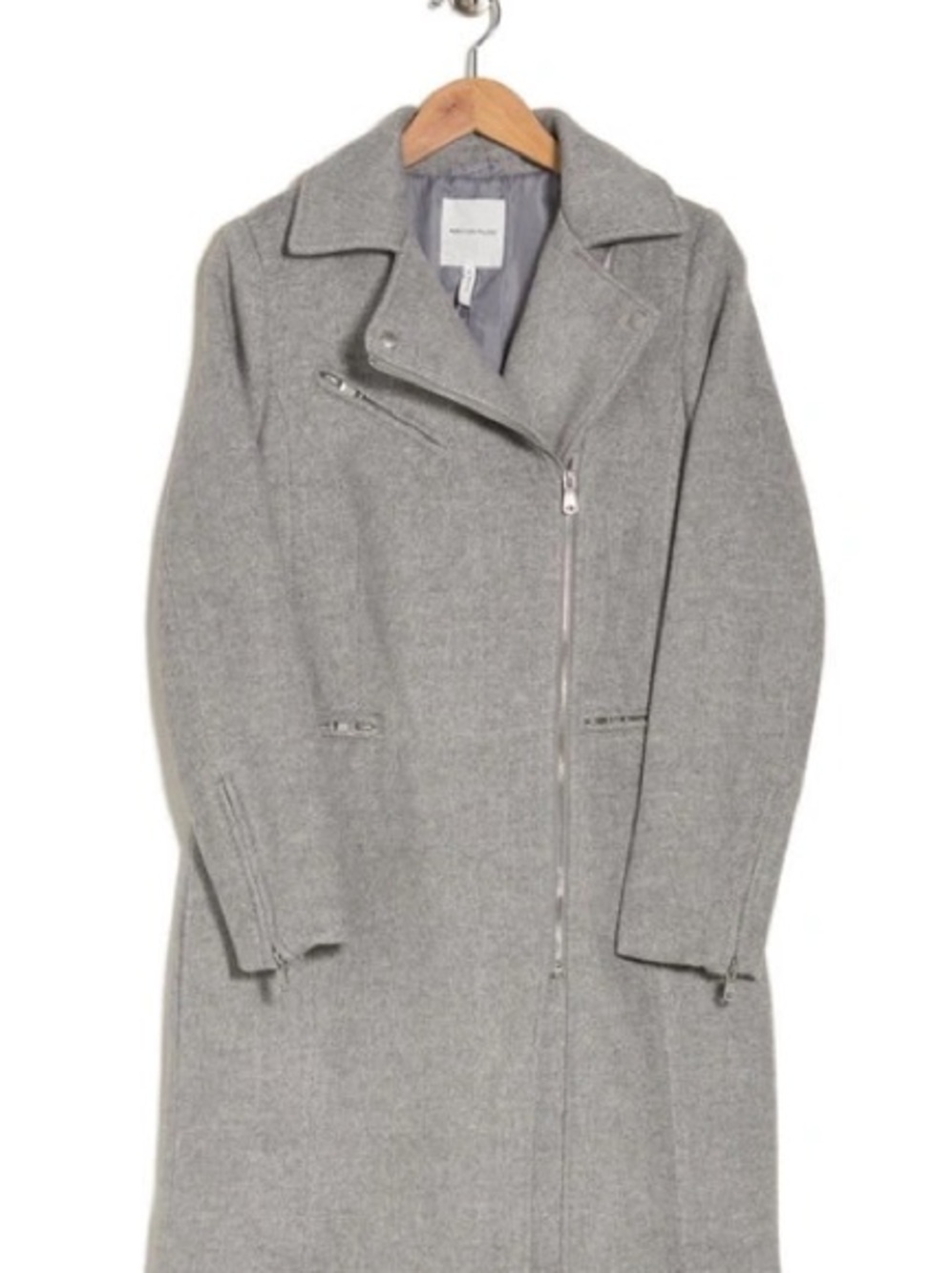 AVEC LES FILLES 🧥 Avec Les Filles TWILL WOOL MOTO COAT